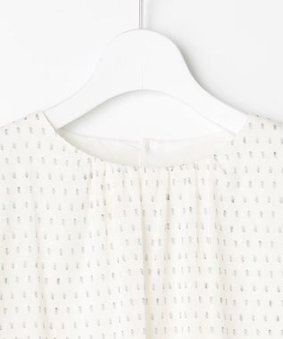 J.PRESS LADIES カットジャカードプリント カットソー オフベース系