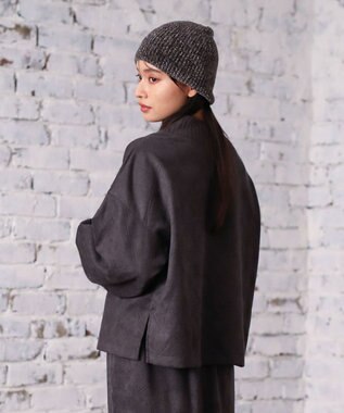 Green Parks ・ＥＬＥＮＣＡＲＥ　ＤＵＥ　エンボスプルオーバー Charcoal Gray