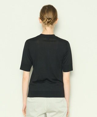 JOSEPH シルクコットン　ニットTEE Black