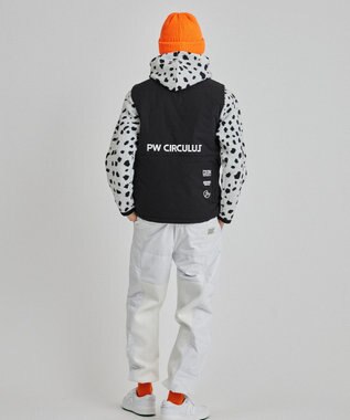 PW CIRCULUS 【MEN】中綿ベスト ブラック系