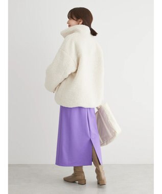 Green Parks ・ＥＬＥＮＣＡＲＥ　ＤＵＥ　テディベアボアコート Ivory