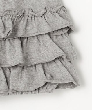 組曲 KIDS 【90㎝】フリルブルマー グレー