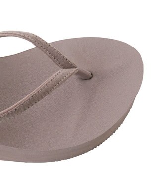 San-ai Resort（三愛水着楽園） シンプル厚底ビーチサンダル【San-ai Resort（サンアイリゾート）】 グレージュ