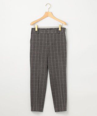 組曲 L 【洗える・WEB限定】2WAYウォームストレッチ テーパードパンツ グレー系3