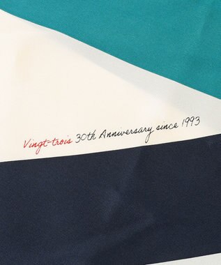 23区 【Oggi4月号掲載】ダイヤ スカーフ グリーン系