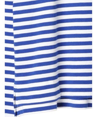 AMERICAN HOLIC Ｄａｉｌｙ　クルーネックカットプルオーバー Border Blue