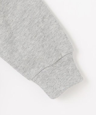 ANY KIDS アニマルプリント 裏毛トレーナー ライトグレー