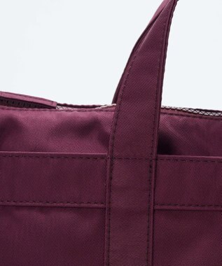 TOPKAPI 【Breath TOPKAPI】CHILLGO 保冷バッグ付き ショルダー付き ナイロン トートバッグ M / 撥水 ボルドー