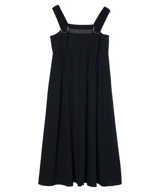 Green Parks armonia.ギャザーストラップワンピース Navy