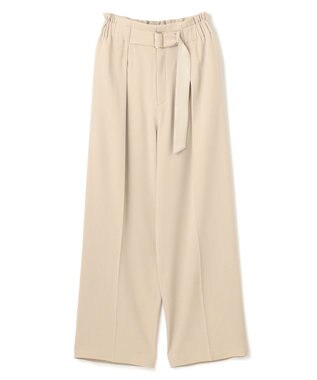 BEIGE， 【洗える・L-size】CINDY / ワイドパンツ Sand