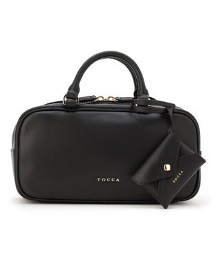 TOCCA CLAVIER LEATHER BOSTON BAG ボストンバッグ【古畑星夏さん着用】 ブラック系