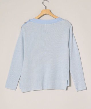 ONWARD Reuse Park 【組曲】ニット春夏 ブルー