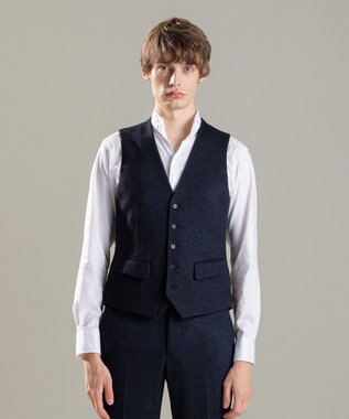 JOSEPH HOMME ドビージャージー　ジレ ネイビー系