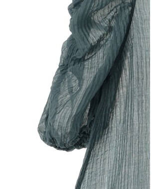 Green Parks ・ＡＮＤ　ＳＥＡＲＣＨ　シアーパワーショルダーブラウス Green