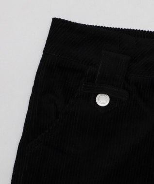 WEGO コーデュロイマイクロショートパンツ ブラック