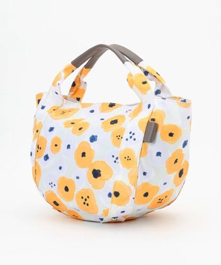 Y'SACCS 総柄プリントトートバッグ イエロー