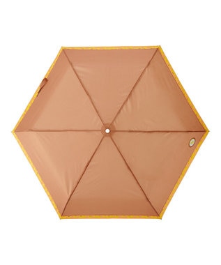 MOONBAT アデリアレトロ×estaa 折りたたみ傘 梨 モカブラウン