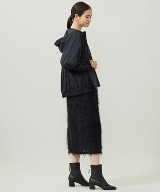 自由区 L 【カタログ掲載】ソフトナイロンリップ ブルゾン ネイビー