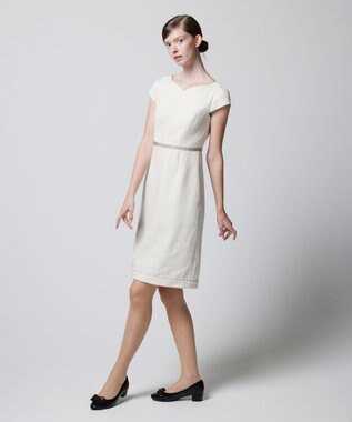 TOCCA 【消臭＆洗える】PRIMAVERA ドレス ベージュ系