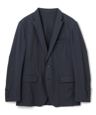 JOSEPH HOMME 【LEON 掲載】クールネスサッカー 　ジャケット ネイビー系