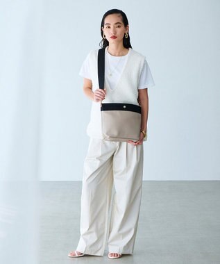 TOPKAPI 【Breath TOPKAPI】RIPPLE リプル ファスナー付 ショルダーバッグ トープ