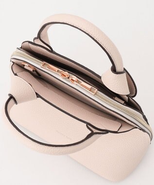 LA BAGAGERIE 【maison vert】 【超軽量/多収納】リボンハンドル2WAYバッグ アイボリー