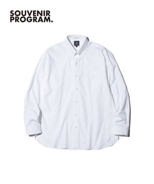 J.PRESS MEN 【J.PRESS ORIGINALS】【UNISEX】Pin Oxford B.D. Shirt / Baggy-Fit
