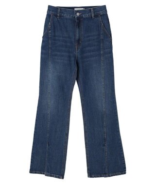 earth music&ecology センタースリットデニムパンツ