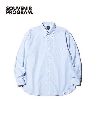J.PRESS MEN 【J.PRESS ORIGINALS】【UNISEX】Pin Oxford B.D. Shirt / Baggy-Fit