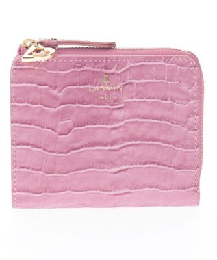 LANVIN en Bleu マゼンダ Lファスナー二つ折り財布