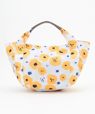 Y'SACCS 総柄プリントトートバッグ イエロー