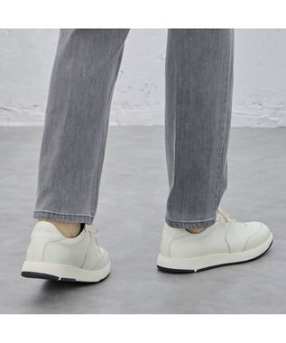 ASICS WALKING ランウォーク トラッド スニーカー メンズ 3E ホワイト(型押し)