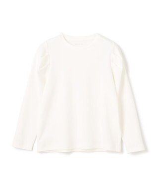 UNFILO 【110-150cm】タックスリーブTシャツ オフ