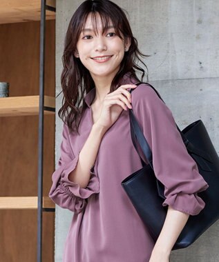 Tiaclasse 【安田美沙子さん　小倉優子さん着用】リボンデザイン通勤バッグ ブラック