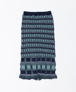 TRICOTE リンクスニットスカート【セットアップコーデ】 39NAVY