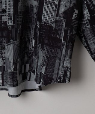 WEGO アムンゼンパターンBIGシャツ（LS） 柄3