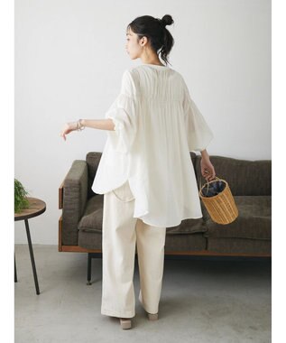 CRAFT STANDARD BOUTIQUE ヴィンテージボイルシャーリングシャツ Off White