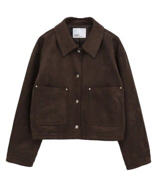 CRAFT STANDARD BOUTIQUE フェイクスエードブルゾン Brown