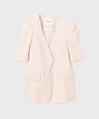 GRACE CONTINENTAL パフスリーブジャケット キナリ