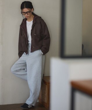 CRAFT STANDARD BOUTIQUE フェイクスエードブルゾン Brown