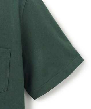 J.PRESS MEN バックプリントTシャツ グリーン系