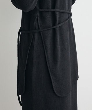 CRAFT STANDARD BOUTIQUE ラップ風デザインワンピース Black