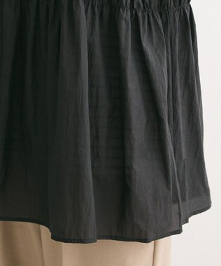 Green Parks シャーリングドッキングプルオーバー Black