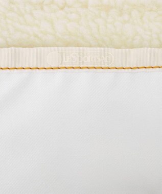 LeSportsac SMALL TWO WAY DENIM TOTE/ホワイトデニム/クリームシェルパ ホワイトデニム/クリームシェルパ