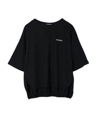 AMERICAN HOLIC バックギャザーロゴカットプルオーバー Black