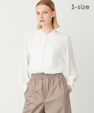 BEIGE， 【S-size・新色追加】BRAINE / ブラウス Ecru