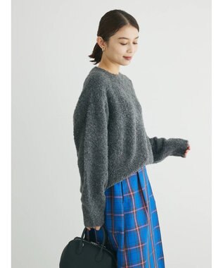 Green Parks ブークレーニットプルオーバー Gray