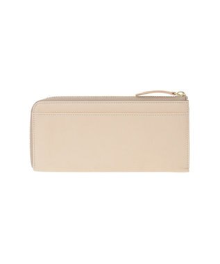 genten ピア  Lファスナー長財布 アイボリー