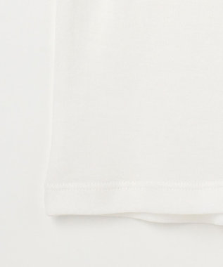 NAVE 【Nave・洗える】ツイストシアー タートルネックプルオーバー ホワイト系