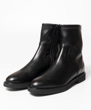 BONTRE 【LucaGrossi/ルカグロッシ】ストレッチショートブーツ/G970T-UA ブラック